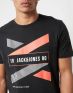 JACK&JONES Booster Graphic Tee Black - 12137580/black - 3t