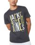 JACK&JONES Booster Graphic Tee Grey - 12137580/grey - 1t