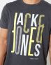 JACK&JONES Booster Graphic Tee Grey - 12137580/grey - 3t