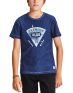 JACK&JONES Boy's Logo Print T-Shirt Dark Blue - 12149395/db - 1t