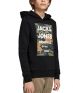 JACK&JONES Boys Logo Hoodie Black - 12179943/black - 1t