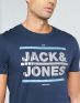 JACK&JONES Core Chris Tee Navy - 12187539/navy - 3t