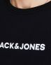 JACK&JONES Crew Neck Sweatshirt Black - 12213069/black - 4t