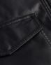 JACK&JONES Cruise Leather Jacket Black - 12185558/black - 3t
