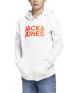 JACK&JONES Denni Sweat Hoodie White - 12189658/white - 1t