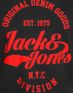 JACK&JONES Logo Tee Black/Red - 12152769/red - 3t