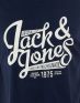 JACK&JONES Logo Tee D. Blue - 12152769/d.blue - 4t