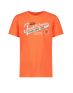 JACK&JONES Neon Logo Tee Orange - 12189195/orange - 1t