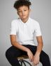 JACK&JONES Plain Boy's Polo Shirt White - 12148414/w - 3t