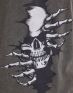 JACK&JONES Skull Print T-Shirt Raven - 12190799/raven - 4t