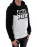 JACK&JONES Sweat Block Hoodie Black - 12191988/black - 3t