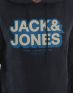 JACK&JONES Sweat Block Hoodie Navy - 12191988/navy - 4t
