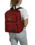 JANSPORT Double Break Backpack Red - JS0A3P6S7F8 - 6t