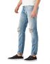 JACK&JONES Glenn Slim Fit Mid Wash Jeans - 12111165/denim - 1t