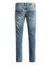 JACK&JONES Glenn Slim Fit Mid Wash Jeans - 12111165/denim - 3t