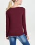 ONLY Knitted Long Sleeved Blouse Red - 27225/syreh - 2t