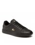 LACOSTE Carnaby Evo Nappa Leather Sneakers Black - 40SFA0007-02H - 2t