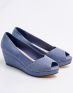 RESERVED Blue Wedge - LE428-55X - 5t