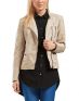 ONLY Leather Look Jacket Beige - 10802/l.brown - 3t