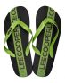 LEE COOPER Timoko Flip-Flops Black/Green - Timoko-black-green - 2t