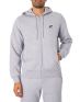 LOTTO Hooded Training Track Suit Melange Grey - LT1277-LT1278-Mell-Grey - 2t