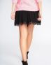 VILA Lace Skirt Black - 26044/black - 3t