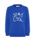 NAME IT Letter Printed Long Sleeved Blouse Blue - 13162171/blue - 1t