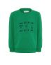 NAME IT Letter Printed Long Sleeved Blouse Green - 13162171/green - 1t