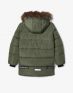 NAME IT Mannibal Long Puffer Jacket Thyme - 13178647/thyme - 2t
