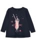 NAME IT Mini Loose Fit Long Sleeved Blouse Navy - 13162130/navy - 1t