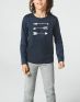 NAME IT Printed Set Navy Youth - 13145779 - 3t
