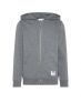 NAME IT Solid Coloured Zip-Up Hoodie Grey - 13158554/grey - 1t