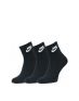 NIKE 3-Pack Essential Ankle Socks Black - SK0110-010 - 1t