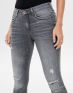 ONLY Kendell Anckle Zip Slim Fit Jeans Grey - 15170819/grey - 4t