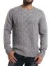 ONLY&SONS Cable Knitted Pullover Grey - 22000065/grey - 1t