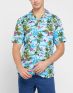 ONLY&SONS Hawaiian Print Relaxed Fit Shirt Blue - 22012656/blue - 4t