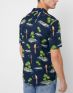 ONLY&SONS Hawaiian Print Relaxed Fit Shirt Navy - 22012656/navy - 2t