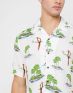 ONLY&SONS Hawaiian Print Relaxed Fit Shirt White - 22012656/white - 3t