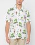 ONLY&SONS Hawaiian Print Relaxed Fit Shirt White - 22012656/white - 4t