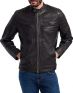 PEPE JEANS Keith Leather Jacket Black - PM401905-999 - 1t