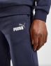 PUMA Essentials+ Two-Tone Logo Pants Navy - 586767-43 - 4t