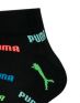 PUMA Kids Quarter Socks Black - 935263-02 - 2t