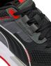 PUMA Mirage Sport Tech Shoes Black/Red - 383107-03 - 7t