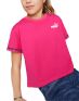 PUMA Power Tape Relaxed Fit Tee Pink - 673544-64 - 1t