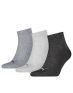 PUMA 3-pack Quarter Plain Socks GAG - 271080001-800 - 1t