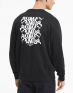 PUMA Avenir Graphic Crew Sweatshirt Black - 598096-01 - 2t