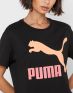 PUMA Classic Logo Tee Black - 595958-91 - 3t