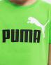 PUMA Essentials+ 2 Colour Logo Tee Bright Green - 586985-46 - 4t