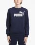 PUMA Essentials Big Logo Sweatshirt Navy - 586678-06 - 3t