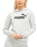 PUMA Puma Ess Logo Hoodie W Grey - 586788-04 - 1t